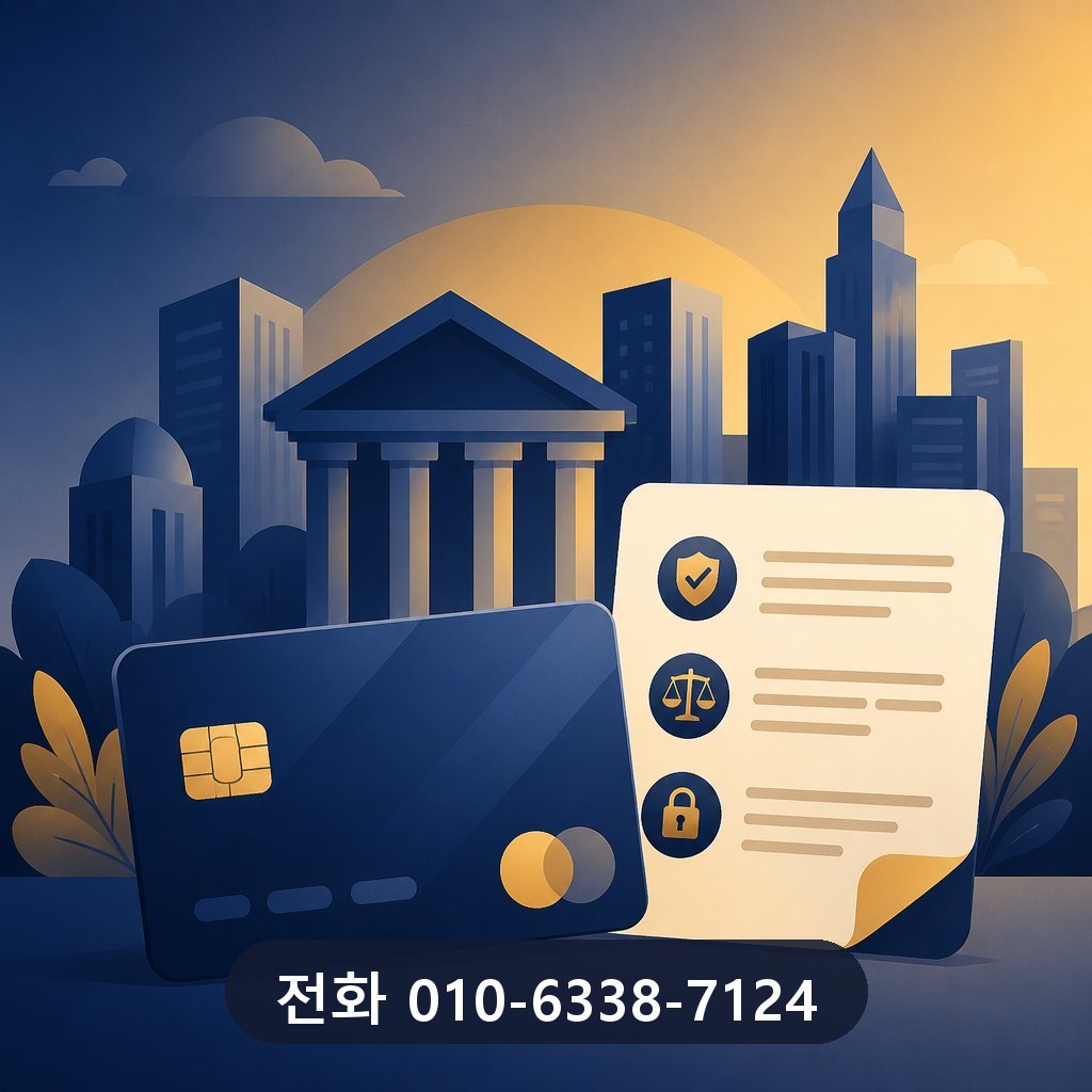신용카드 잔여 현금화 카드사 약관 확인 이미지 · 문의 010-6338-7124
